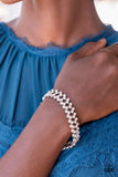 Seize the Sizzle White Bracelet August 2022 Life of the Party