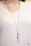 Shapely Silhouettes Black Necklace