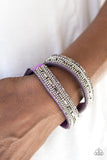 Shimmer and Sass - Purple Urban Bracelet