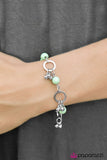 Shore as the Wind Blows Green Necklace/Earring/Bracelet Set-Paparazzi Accessories-ShelleysPaparazzi.com