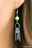 Shore as the Wind Blows Green Necklace/Earring/Bracelet Set-Paparazzi Accessories-ShelleysPaparazzi.com