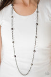 Showroom Shimmer Black Necklace