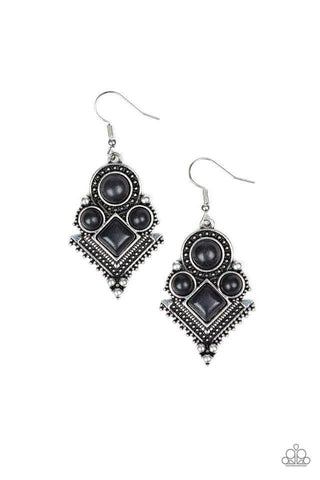 So Sonoran Black Earrings