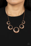 Solar Cycle - Copper Necklace