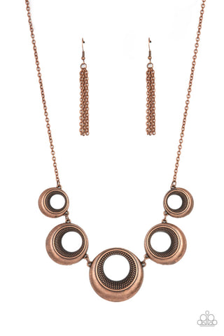 Solar Cycle - Copper Necklace