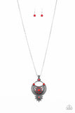Solar Energy Red Necklace