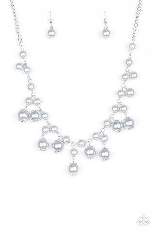 Soon to Be Mrs. Silver Necklace-ShelleysBling.com-ShelleysPaparazzi.com