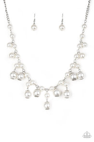 Soon to be Mrs. White Necklace-ShelleysBling.com-ShelleysPaparazzi.com