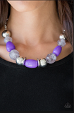 South Shore Sensation Purple Necklace
