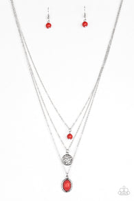 Southern Roots Red Necklace