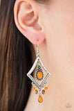 Southern Sunsets Orange Earrings