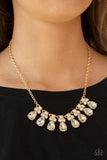 Sparkly Ever After - Gold Necklace