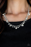 Spring Sophistication White Necklace-ShelleysBling.com-ShelleysPaparazzi.com