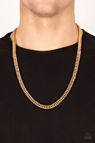 Standing Room Only Gold Necklace