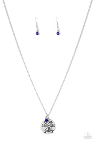 Star-Spangled Sass - Blue Necklace