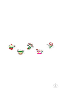 Starlet Shimmer Christmas 5 Piece Ring Set