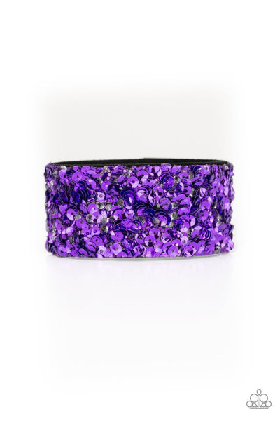 Starry Sequins Purple Urban Bracelet