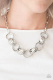 Statement Made Silver Necklace