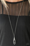 Step Into the Spotlight White Necklace-ShelleysBling.com-ShelleysPaparazzi.com