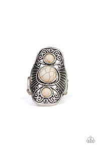 Stone Oracla White Ring