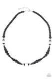 Stone Synchrony - White Urban Necklace