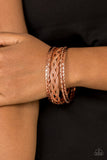 Straight Street Copper Bracelet