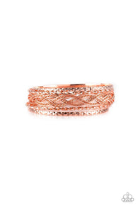 Straight Street Copper Bracelet