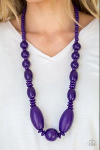 Summer Breezin Purple Necklace