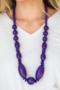 Summer Breezin' Purple Necklace
