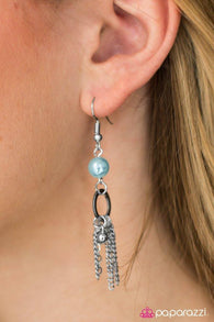 Swift and SHORE - Blue Earrings-Paparazzi Accessories-ShelleysPaparazzi.com