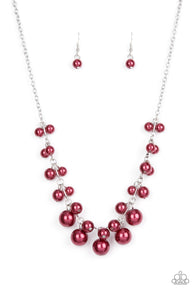 Tearoom Gossip - Red Necklace