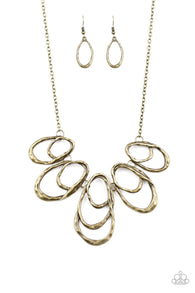 Terra Storm Brass Necklace