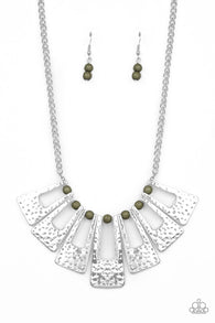 Terra Takeover Green Necklace