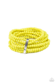 Thank Me Layer Yellow Bracelet