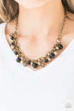 The Grit Crowd Black Necklace-ShelleysBling.com-ShelleysPaparazzi.com