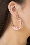 The Hoop Up Copper Earrings
