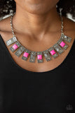 The Mane Contender Pink Necklace