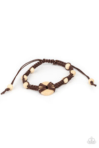 The Road KNOT Taken - Brown Bracelet