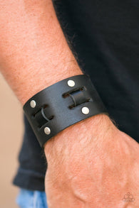The Rust Belt Black Bracelet-ShelleysPaparazzi.com-ShelleysPaparazzi.com