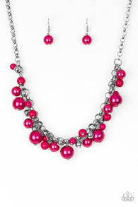 The Upstater Pink Necklace-ShelleysBling.com-ShelleysPaparazzi.com