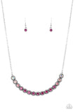 Throwing SHADES - Pink Necklace