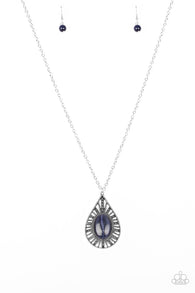Total Tranquility Blue Necklace