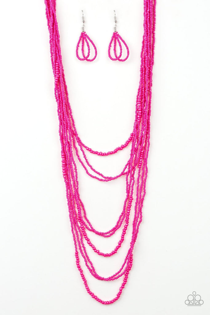 Totally Tonga Pink Necklace | Paparazzi Accessories | $5.00