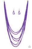 Totally Tonga Purple Necklace