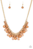 Tour de Trendsetter Brown Necklace