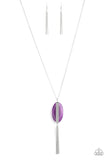 Tranquility Trend Purple Necklace