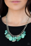 Treasure Shore Green Necklace