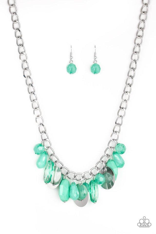 Paparazzi Necklace ~ Locked in Love - Green – Paparazzi Jewelry | Online  Store | DebsJewelryShop.com