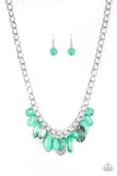 Treasure Shore Green Necklace