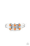 Tribal Triad Orange Bracelet